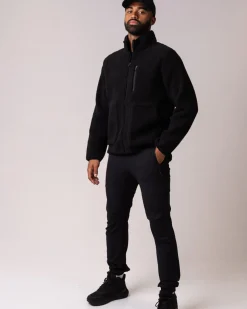 Pile Full Zip Jacket M Black
