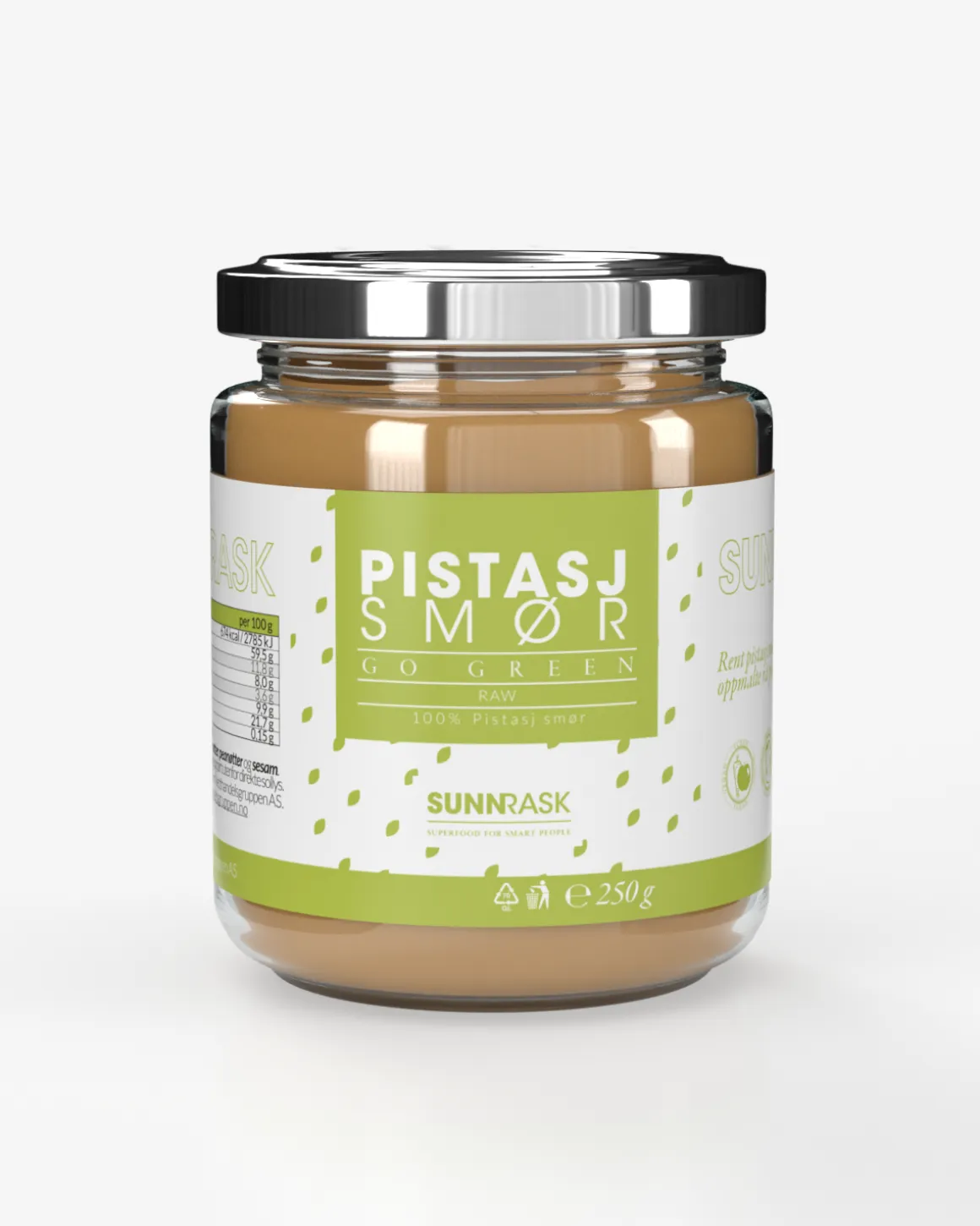 Pistasjsmør 250g