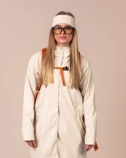 Pour Rain Coat Unisex Beige Oat