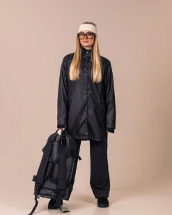 Pour Rain Coat Unisex Black