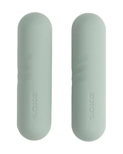 Power Bars/hantler – 1 kg, Sage green – Yogiraj