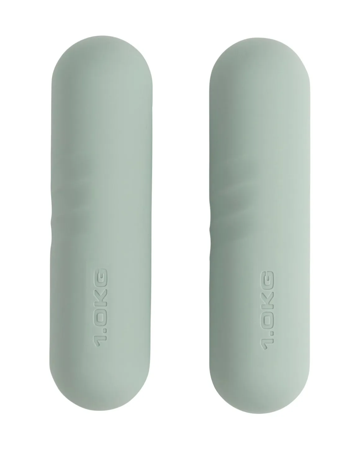 Power Bars/hantler – 1 kg, Sage green – Yogiraj