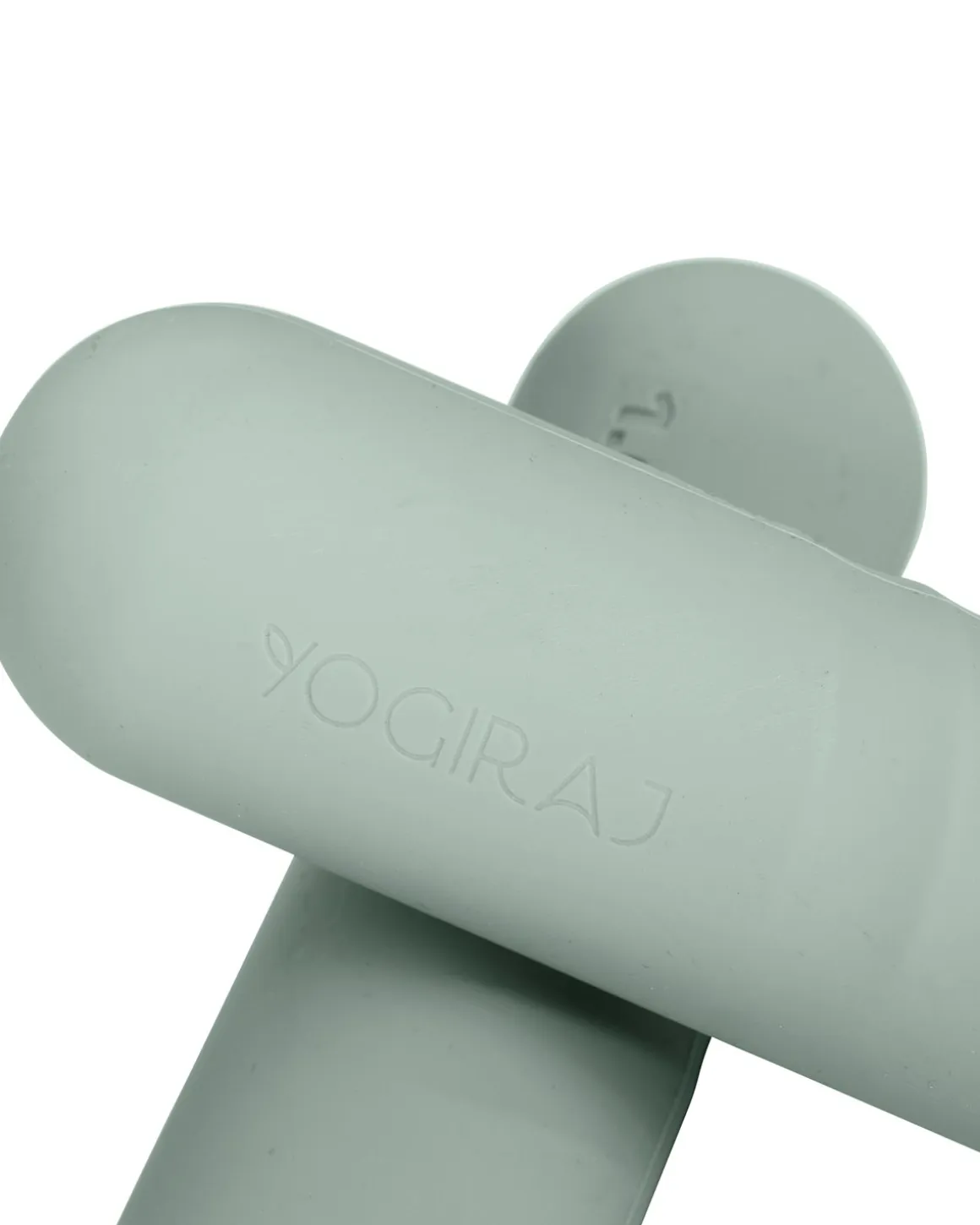 Power Bars/hantler – 1 kg, Sage green – Yogiraj