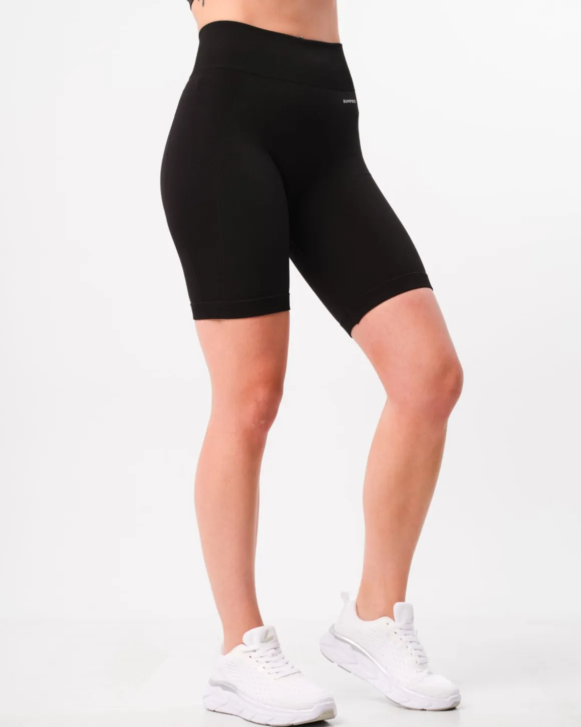 Power Up! Biker Shorts Black Beauty