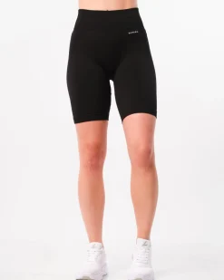 Power Up! Biker Shorts Black Beauty