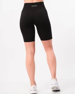 Power Up! Biker Shorts Black Beauty