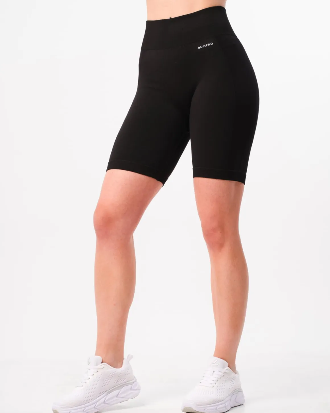 Power Up! Biker Shorts Black Beauty