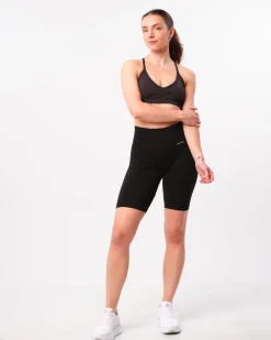 Power Up! Biker Shorts Black Beauty