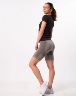 Power Up! Biker Shorts Mid Grey Marl