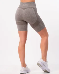 Power Up! Biker Shorts Mid Grey Marl