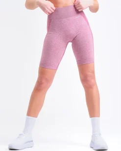 Power Up! Biker Shorts Pink Vivacious Marl