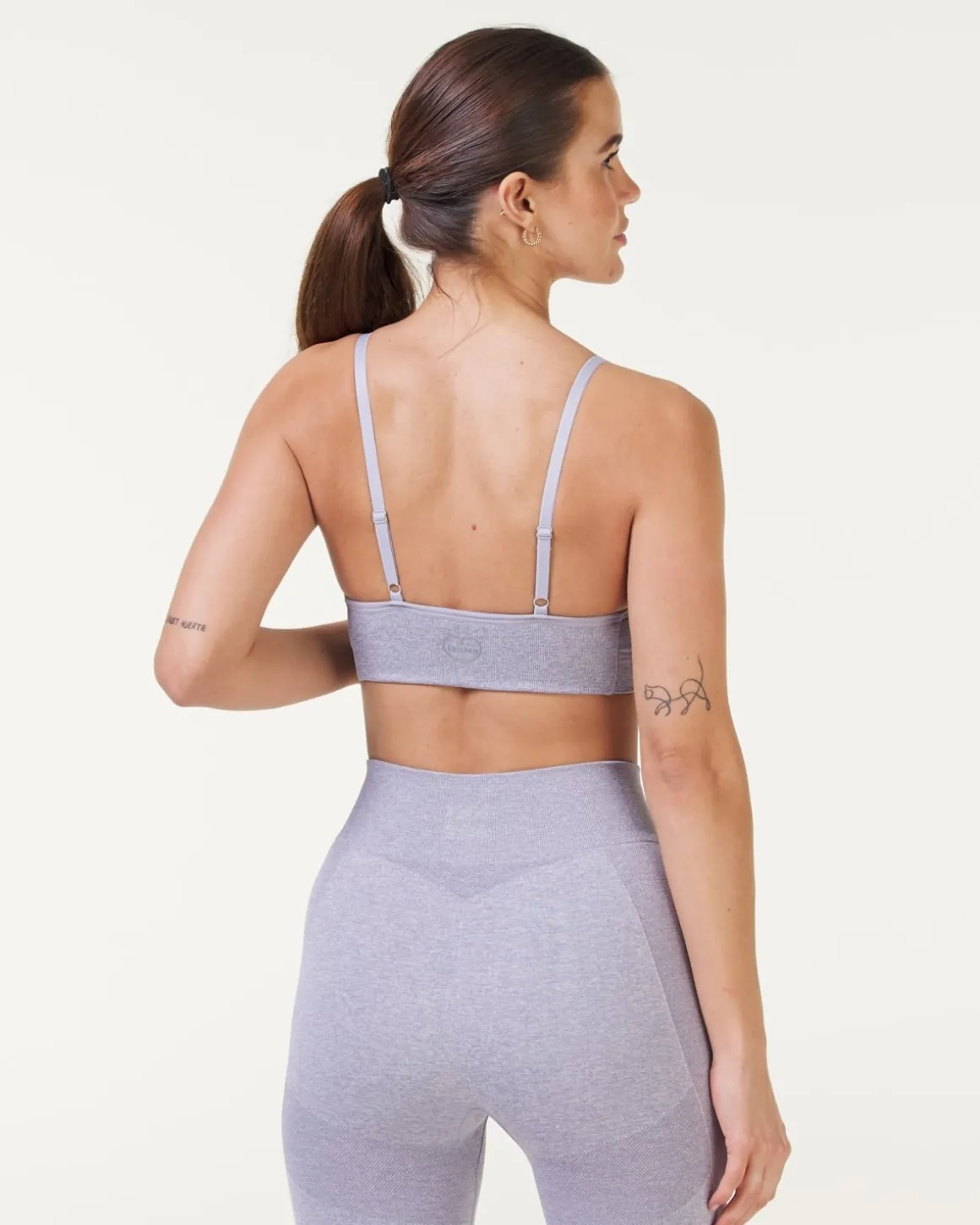 Power Up! Bra Grey + Tights Light Grey SET