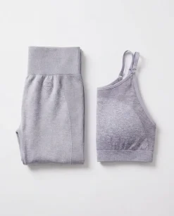 Power Up! Bra Grey + Tights Light Grey SET