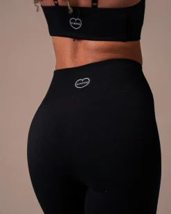 Power Up! Bra + Tights Black SET
