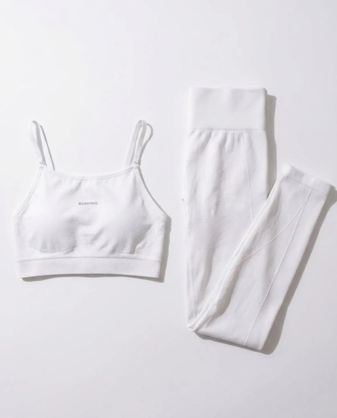 Power Up! Bra + Tights White SET
