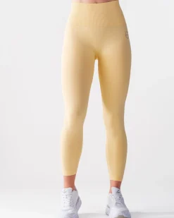 Power Up! Bra White+Hyper Tights Yellow SET