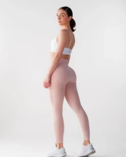 Power Up! Bra White + Tights Pink SET