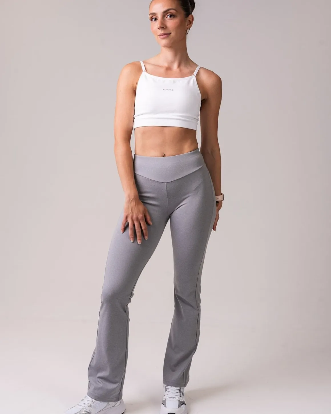 Power Up! Bra White + Tights Yellow SET
