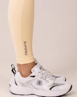 Power Up! Bra White + Tights Yellow SET