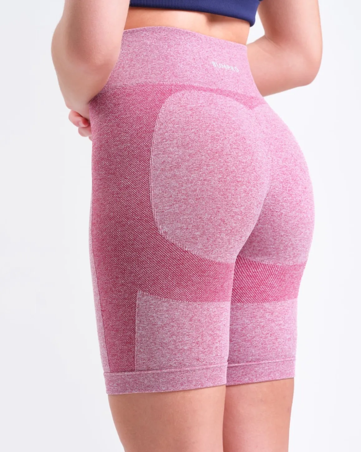 Power Up! Shorts Pink Vivacious Marl 2-PACK