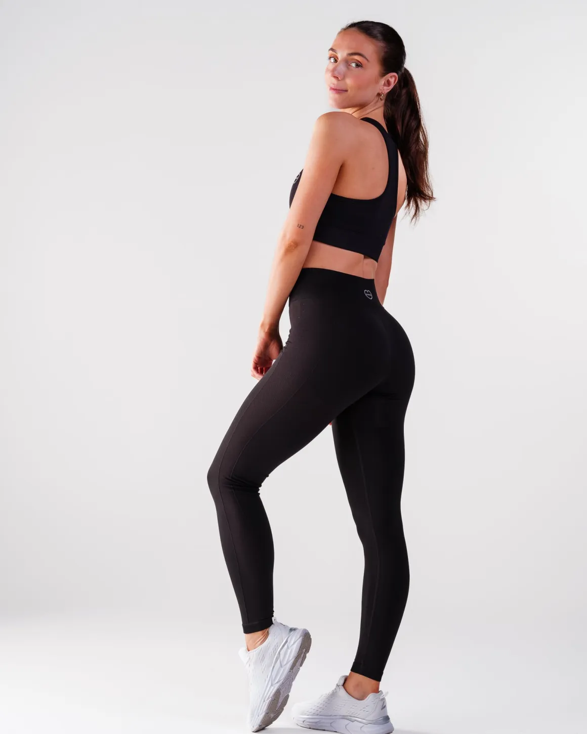 Power Up! Tights Black