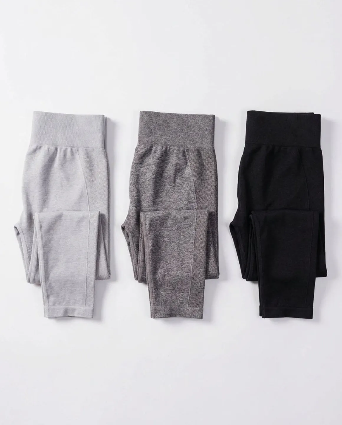 Power Up! Tights Black+Grey 3-PACK