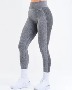 Power Up! Tights Black Marl