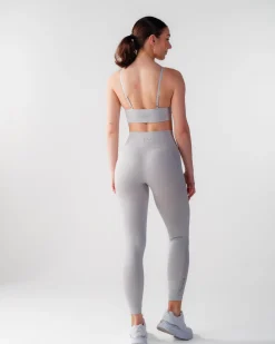 Power Up! Tights Light Grey Melange