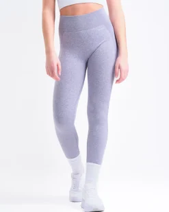 Power Up! Tights Lilac Heron Marl