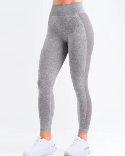 Power Up! Tights Mid Grey Marl
