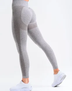 Power Up! Tights Mid Grey Marl