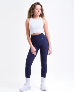 Power Up! Tights Navy Blue