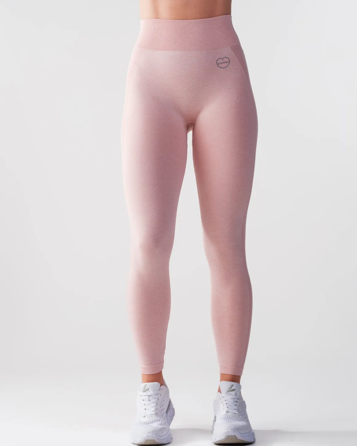 Power Up! Tights Pink Melange