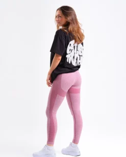 Power Up! Tights Pink Vivacious Marl