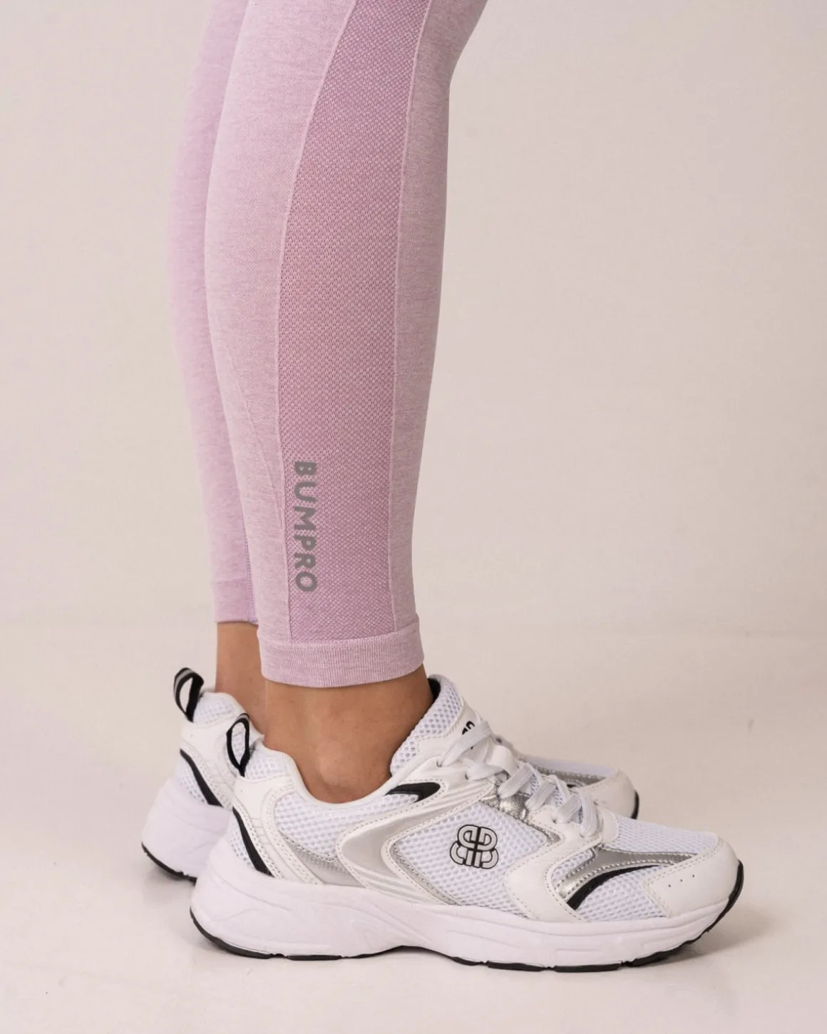 Power Up! Tights Purple Melange