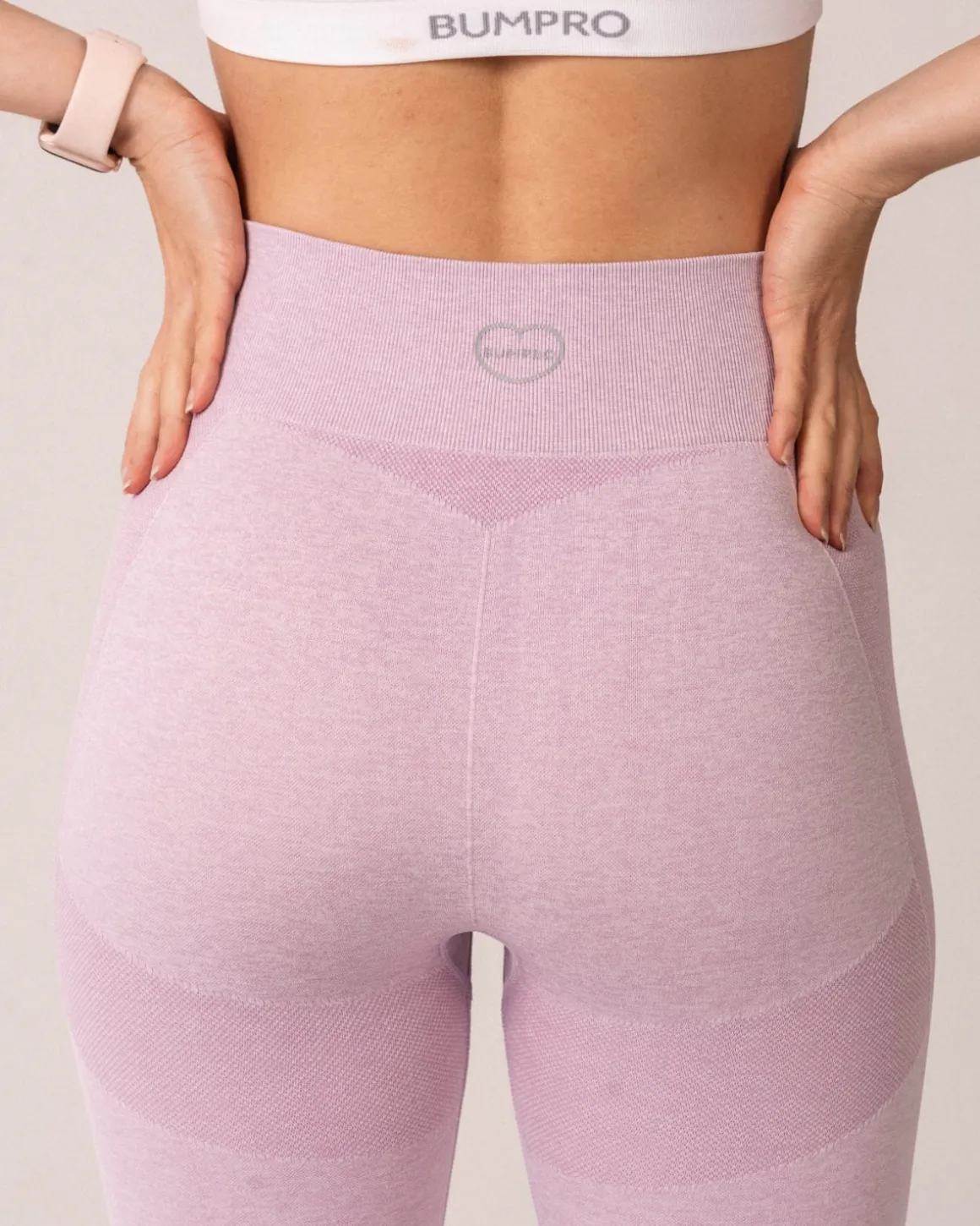 Power Up! Tights Purple Melange