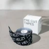 Pre Cut Tapes Black