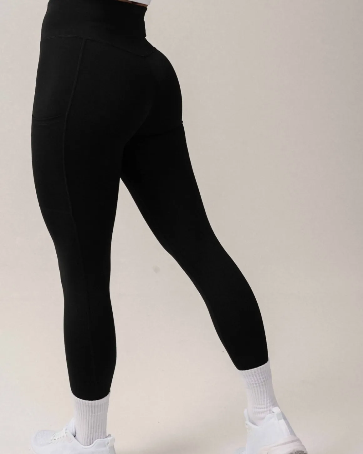 Primary Pocket Tights Black