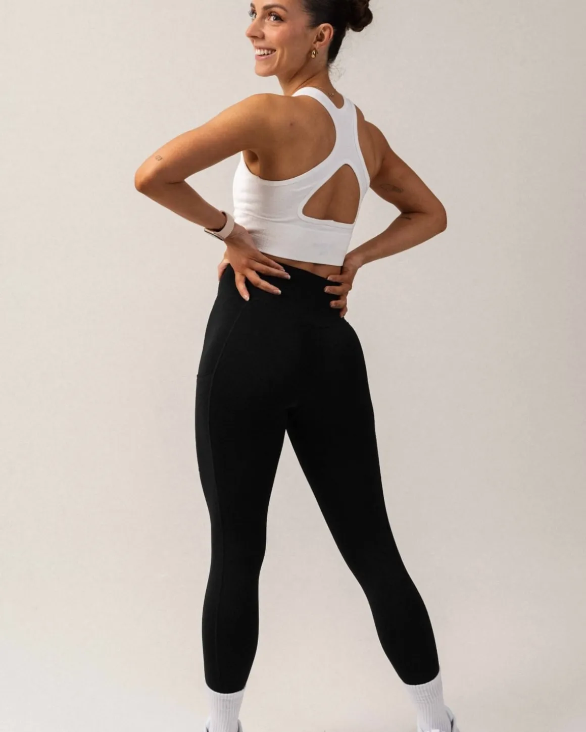 Primary Pocket Tights Black