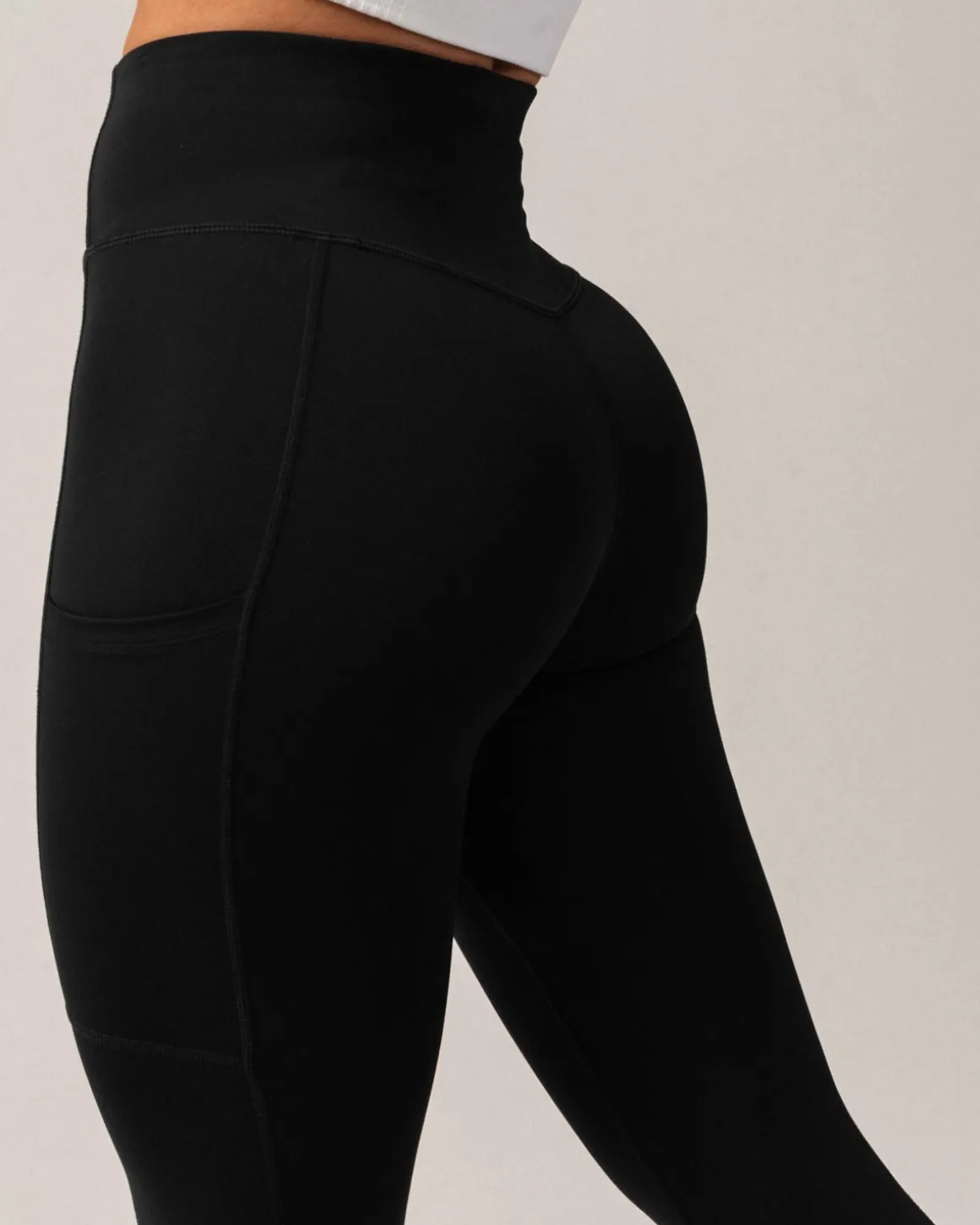 Primary Pocket Tights 7/8 Black Beauty