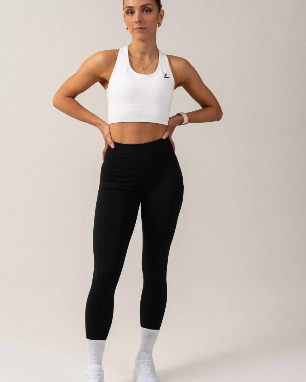 Primary Pocket Tights 7/8 Black Beauty