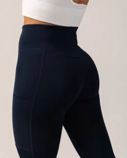 Primary Pocket Tights 7/8 Blue Navy