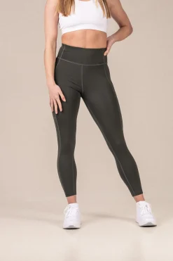 Primary Pocket Tights 7/8 Green Forest