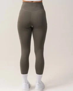 Primary Pocket Tights 7/8 Green Smokey