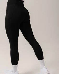 Primary Pocket Tights Tall Black