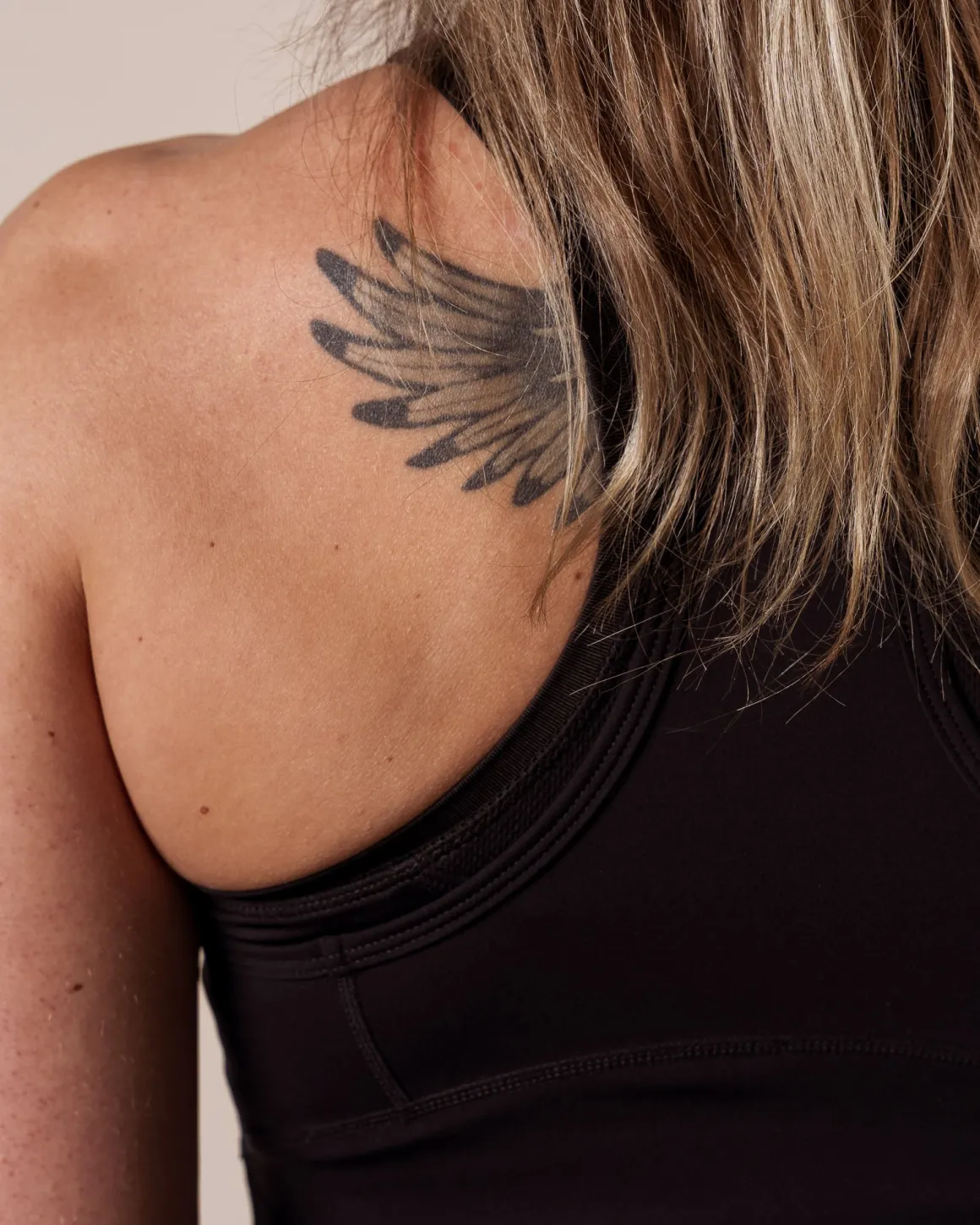 Primary Racerback Tank Black