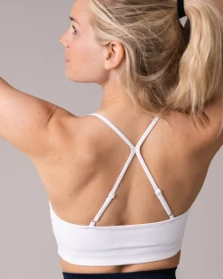 Primary Strappy Bra White