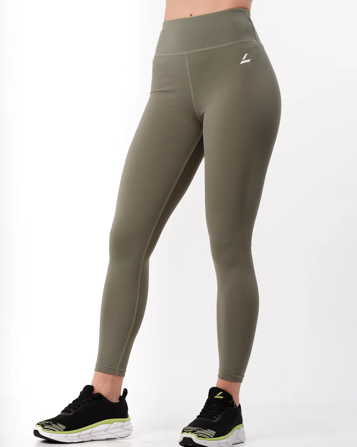 Primary Tights Green Agave