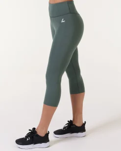 Primary Tights 3/4 Green Forest