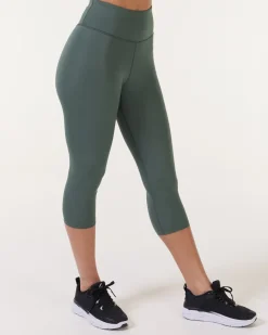Primary Tights 3/4 Green Forest